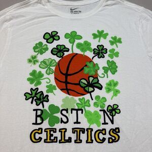 NIKE X NBA BOSTON CELTIC FILIP PAGOWSKI GRAPHIC WHITE T-SHIRT 561416-10A XL‎